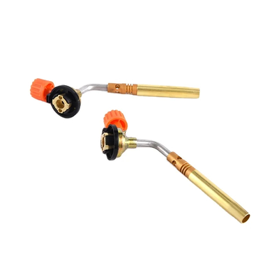 Blauw Rood Chef Butane Torch Blister Card ontstekingsapparaat met automatische ontsteking