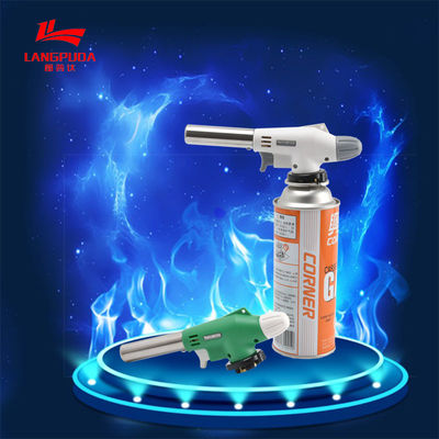 Metalen butane vlampistool Blister Pack 1300 graden Temperatuur Lasvermogen