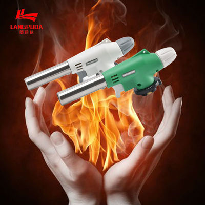 Metalen butane vlampistool Blister Pack 1300 graden Temperatuur Lasvermogen