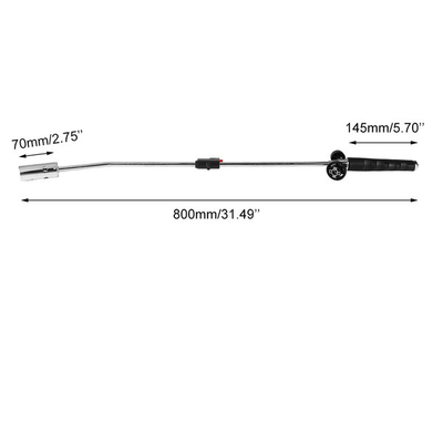 Handmatige ontsteking gas fakkel pistool 1300°C Vlamtemperatuur 20cm Vlamlengte Ce